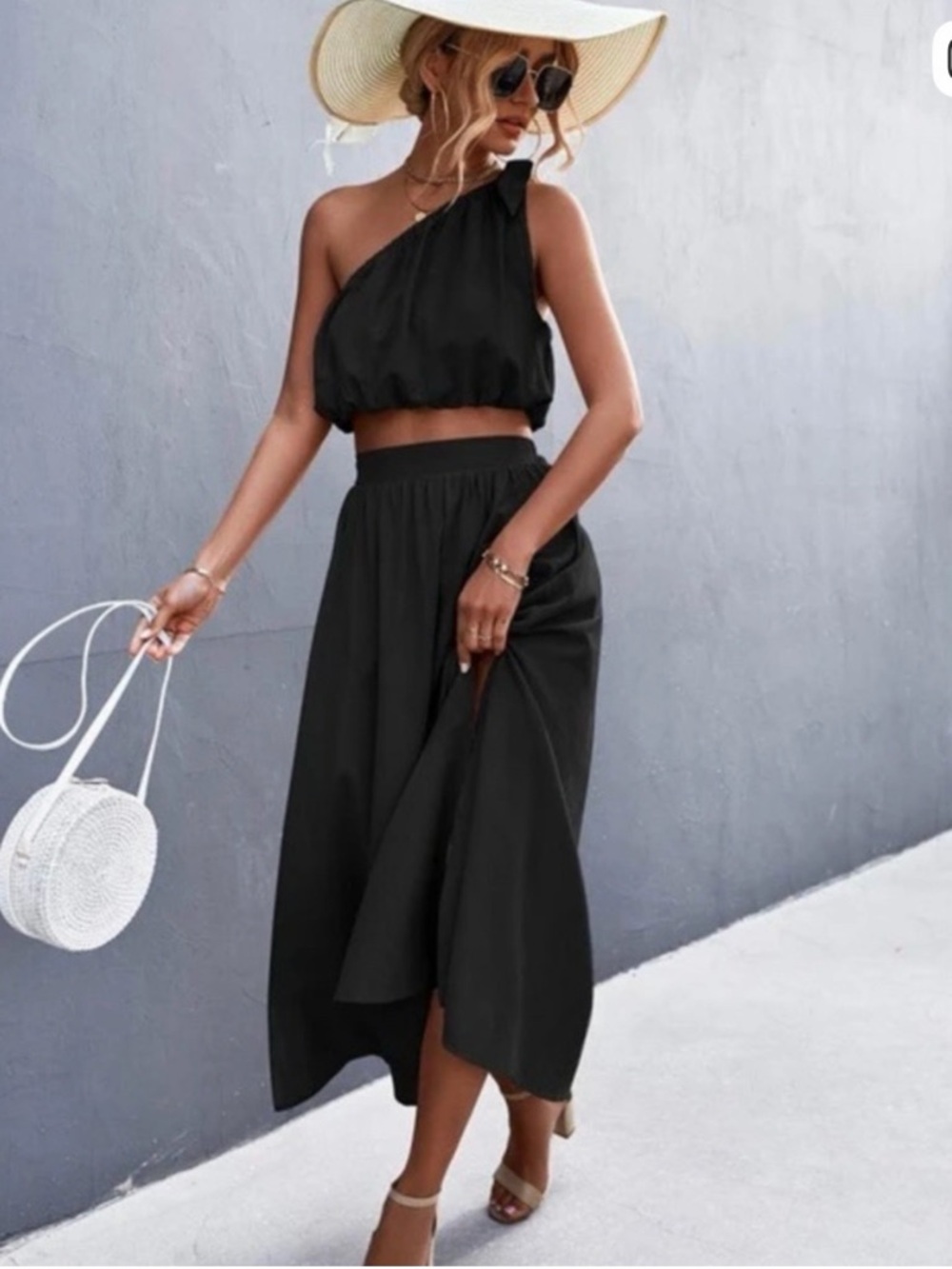 Black Summer Two Piece At